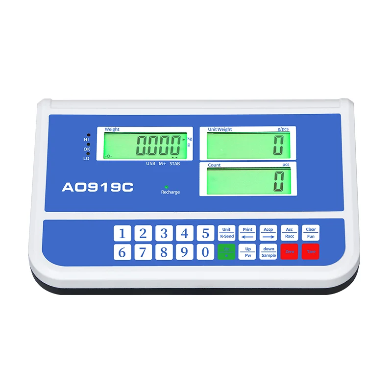 Elektronisk vægttælleinstrument